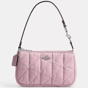Coach Pink Denim Nolita and Wallet
